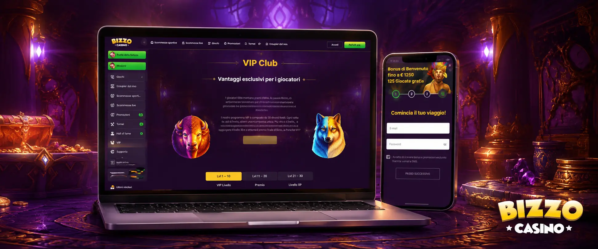 Promozioni settimanali di Bizzo Casino